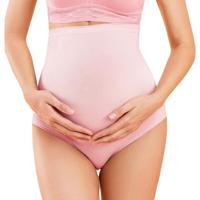 Sunveno High Waist Maternity Belly Support Cotton Panties - Skin SN_MCP_SK