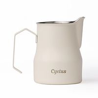 CYETUS Milk Frothing Pitcher Steaming Pitchers Stainless Steel Milk Coffee Cappuccino Latte Art Barista Steam Pitchers Milk Jug Cup Lightinthebox - thumbnail