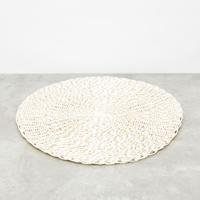 Paper Lurex Round Placemat - 38 cms