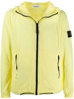 Stone Island logo patch lightweight jacket - Yellow