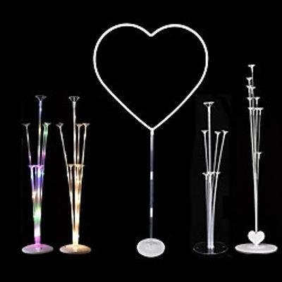 Balloon Stand Column Balloon Garland Balloon Hold Wedding Birthday Party Decorations Ballons Globos Accessories Noinclude Balloon Lightinthebox