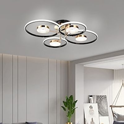 LED Ceilling Light 4812 Head Dimmable Modern Circle Design Ceiling Lights are Suitable for Embedded Metal Acrylic Sputnik Fireworks Petals LED Lighting Fixtures in Living Rooms and Bedrooms 110-240V Lightinthebox