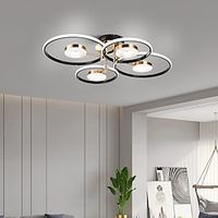 LED Ceilling Light 4812 Head Dimmable Modern Circle Design Ceiling Lights are Suitable for Embedded Metal Acrylic Sputnik Fireworks Petals LED Lighting Fixtures in Living Rooms and Bedrooms 110-240V Lightinthebox - thumbnail