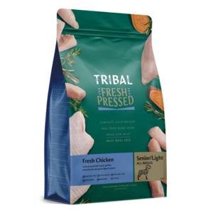 Tribal Fresh Pressed Complete Fresh Chicken Light Dry, Senior Dog Food 2.5Kg