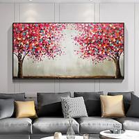 Oil Painting Handmade Hand Painted Wall Art Modern Abstract Forest Landscape Home Decoration Decor Rolled Canvas No Frame Unstretched Lightinthebox - thumbnail