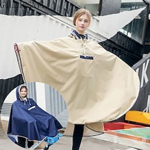 Waterproof Adult Children's Raincoat Family Camping Travel Parent-child Clothing Cloak Poncho Riding Men's and Women's Raincoats Lightinthebox