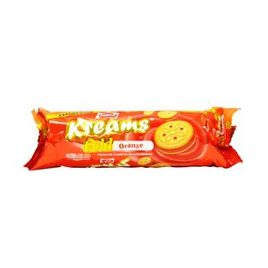 Parle Kreams Gold Orange Biscuits 71.5Gm