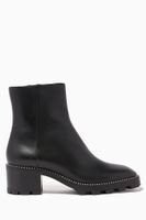 Mava 35 Smooth Leather Ankle Boots - thumbnail