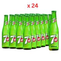 7Up Carbonated Soft Drink Bottle 250 ml x 24 Carton