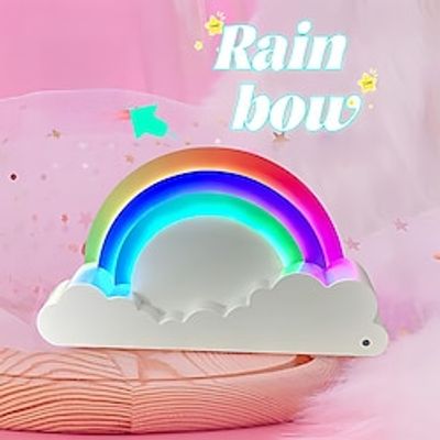 LED Rainbow Light Bedside Lamp Romantic Dream Gift Night Light for Valentine's Day Atmosphere Light Lightinthebox