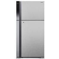 Hitachi 565L Gross Top Mount Double Door Refrigerator, Premium Silver - RV715PUK7KPSV