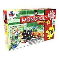 Ywow Games Monopoly Junior Mini Jigsaw Puzzle (50 Pieces) - thumbnail