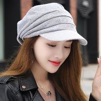 Women Patchwork Beret Baseball Cap