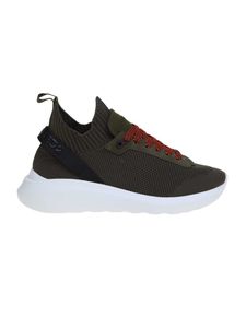 Green Fabric Sneakers