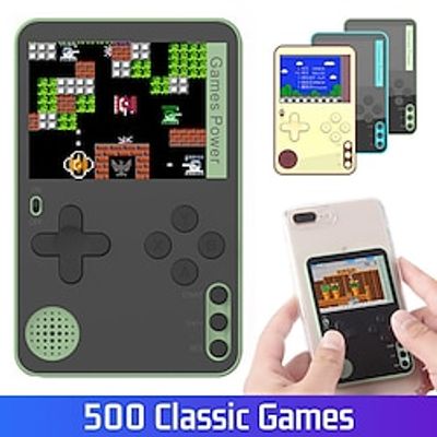 K10 Upgraded Ultra-thin Card 2.4-inch Handheld Video Game Console Portable Game Console Built-in 500 Game Console Retro Game Console Lightinthebox K10 Upgraded Ultra-thin Card 2.4-inch Handheld Video Game Console Portable Game Console Built-in 500 Game Console Retro Game Console Lightinthebox