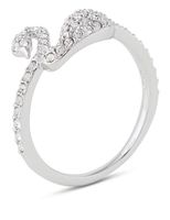 Iconic Swan Ring Crystal Rhodium Plating 52 Mm Iconic Swan Ring Crystal Rhodium Plating 52 Mm