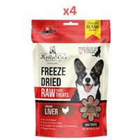 Kelly & Co's Freeze- Dried Chicken Liver For Dog 40G (Pack of 4)