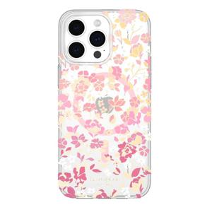 Kate Spade iPhone 15 Pro Max Flowerbed Pink Ombre with MagSafe Case