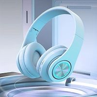 Wireless Headphones Over-Ear Bluetooth Headphones Foldable Wireless Earphones With Noise-canceling Wireless Headset With Audio Cable Socket Lightinthebox - thumbnail