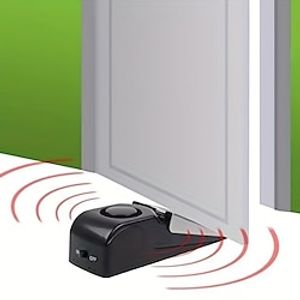 1pc Door Stop Alarm With 120DB Siren Door Stop For Home  Travel Black Lightinthebox