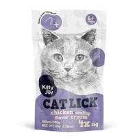 Kitty Joy Cat Lick Chicken + Scallop Flavor Cream Cat Treats 60g (Pack of 10)