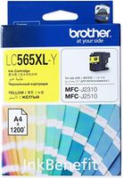 Brother LC 565XL Ink Cartridge Yellow (VUL565)