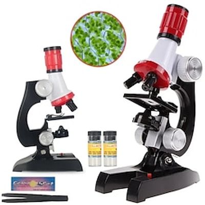 High Definition And High-power Microscope Toys For Middle And Primary School Biological Science Experiments Portable Children's Puzzle Science And Education Gifts Lightinthebox
