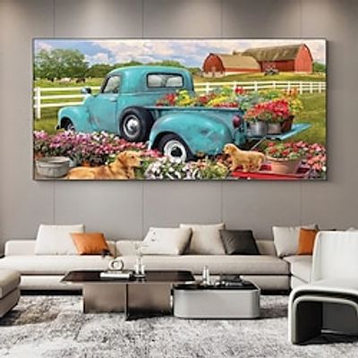 1pc Landscape DIY Diamond Painting Pastoral Landscape Diamond Painting Handcraft Home Gift Without Frame 40x70cm/15.75''x27.56'' miniinthebox