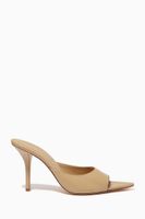 x Pernille Teisbaek Perni 04 85 Mules in Leather - thumbnail