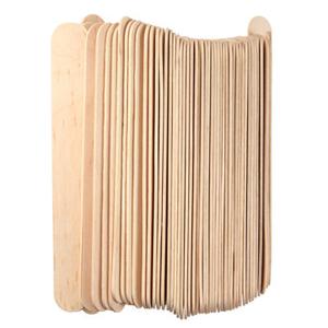 100Pcs 6 Inch Wooden Waxing Spatula Tongue Depressor Tattoo DIY Facial Mask Stick