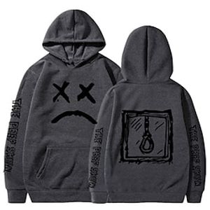 Men's Hoodie Pullover Hoodie Sweatshirt Graphic Patterned Front Pocket Daily Holiday Going out Hot Stamping Casual Streetwear Hoodies Sweatshirts  White Blue Pink Lightinthebox