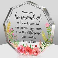 1pc, Acrylic Party Favors Thank You Gifts Inspirational Gifts Colleague Gifts Keepsakes, Office Gift For Colleague Leaving Job Gifts Farewell Gift For Coworker miniinthebox - thumbnail