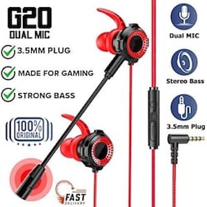 Wired Headphones Ps4 Headset Gamer with Mic handfree Stereo Bass Sport Earbuds Hearing Aids Gaming Earphones for Pc Mobile Phone miniinthebox