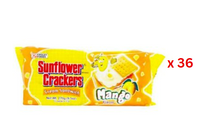 Croley Foods Sunflower Crackers Cream Sandwich Mango Flavor (10X27G), Pack Of 36 (UAE Delivery Only) - thumbnail