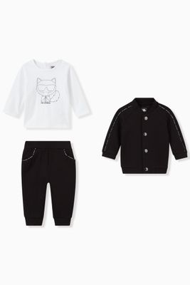 Choupette Tracksuit Set in Jersey Choupette Tracksuit Set in Jersey