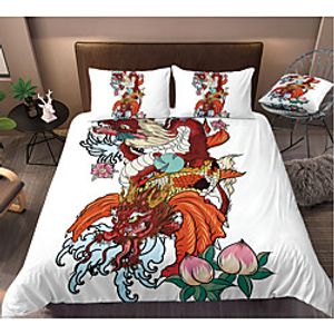 Colorful Tie Dye Duvet Cover Set Boho Hippie Bedding Set Rainbow Tie Dyed Comforter Cover Queen 3 Pieces for Kids Teens Adults 1 Lightinthebox