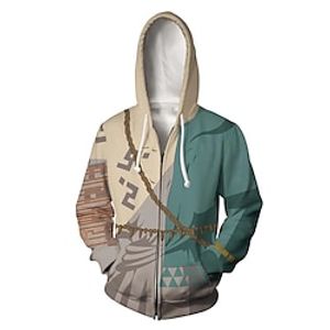 One Piece Roronoa Zoro Pants Outfits Hoodie Anime Front Pocket Graphic Pants Hoodie For Men's Women's Unisex Adults' Hot Stamping 100% Polyester Party Casual Daily miniinthebox