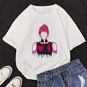 Inspired by Hunter X Hunter Cosplay Cosplay Costume T-shirt Polyester  Cotton Blend Print T-shirt For Women's  Men's Lightinthebox
