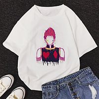 Inspired by Hunter X Hunter Cosplay Cosplay Costume T-shirt Polyester  Cotton Blend Print T-shirt For Women's  Men's Lightinthebox - thumbnail