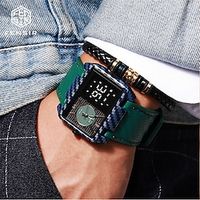 Men's Unique Designer Luxury Sport Watches  Unusual Novelty Led Digital Quartz Watch For Men WristWatch Relogio Masculino miniinthebox - thumbnail