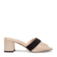 Leather mules Leather mules