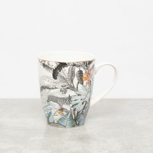New Nature Single Mug with Curved Handle
