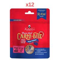 Kelly & Co's Freeze Dried Carni Bite Topper Mix In Beef For Dog Treat 10G (Pack of 12)
