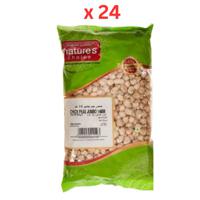 Natures Choice Chick Peas Jumbo 14MM, 500 gm Pack Of 24 (UAE Delivery Only)