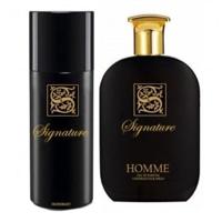 Signature Homme Black Deo Edp 100Ml + 200Ml Set