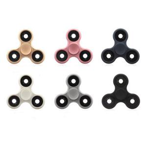 Polished Rotating Fidget Hand Spinner With Three Hole Fingertips Fingers Gyro Reduce Stress Toys