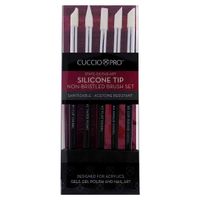 Cuccio Pro Silicone Tip 5pcs Non-Bristled Makeup Brush Set