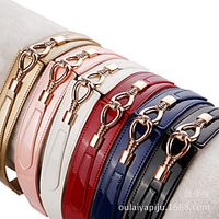 women's leather belts, women's elastic elastic buttons, and dress coats, girdle, women's fashion, versatile, wide belts Lightinthebox - thumbnail