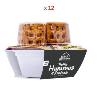 Smart Gourmet Truffle Hummus and Pretzels, 12X140G