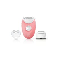 Braun Silk-epil 3 SE 3-440 | 3 in 1 Hair Removal Epilator| SE3440 | Flamingo Pink Color